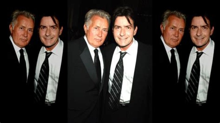 Martin Sheen and Charlie Sheen