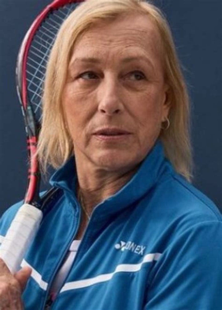 Martina Navratilova as seen in an Instagram Post in October 2019