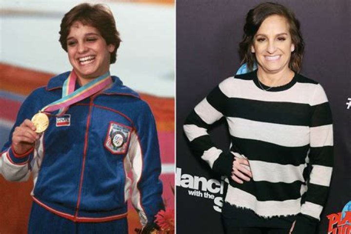 Mary Lou Retton with her daughter Skyla in May 2018