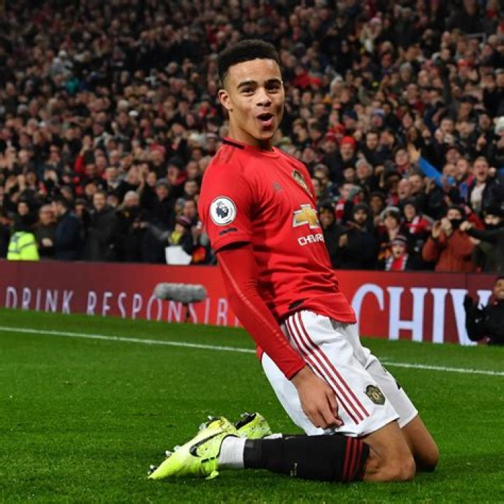 Mason Greenwood of Manchester United as seen during a friendly against Brentford F.C. in Greater Manchester, England on July 28, 2021