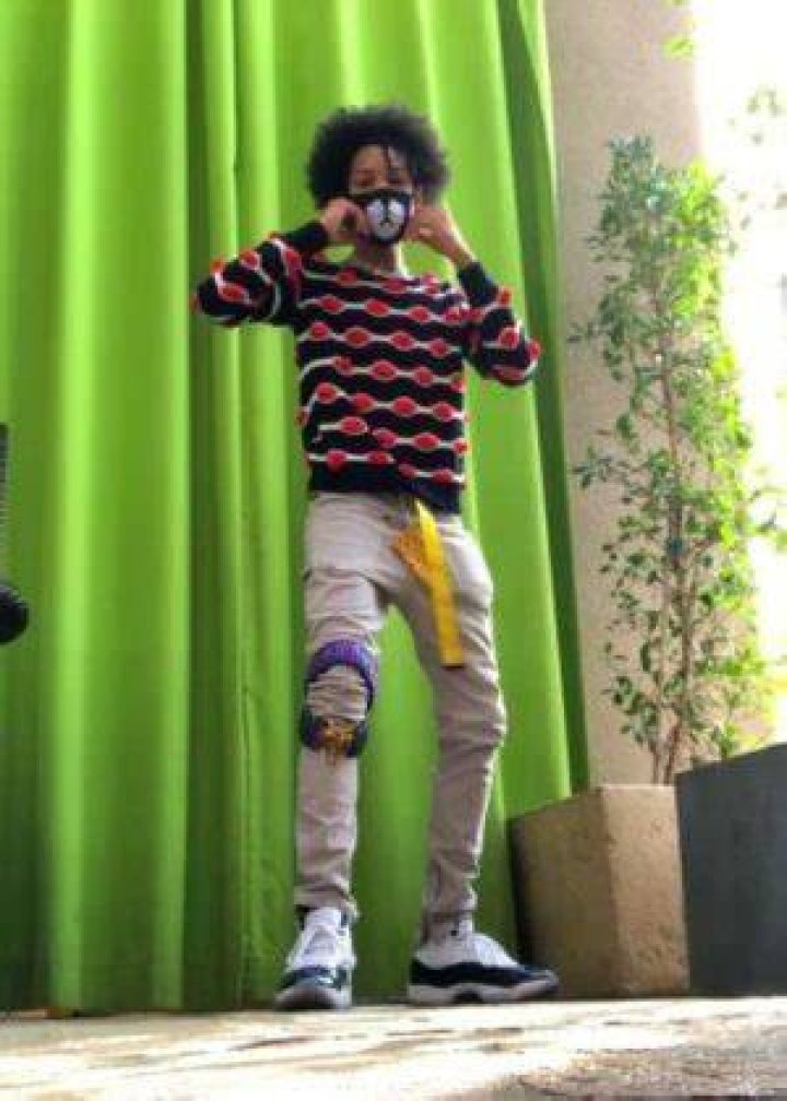 Mateo Bowles in an Instagram post as seen in August 2018