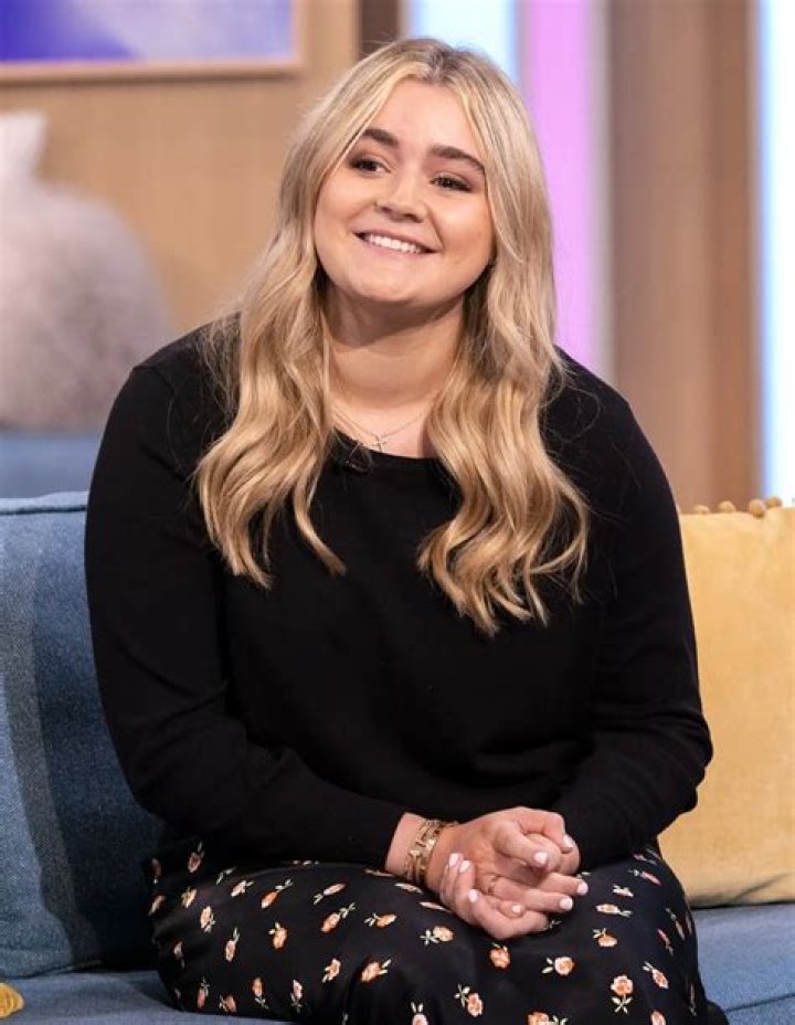 Matilda Ramsay as seen in a picture from her childhood days while sitting on the shoulders of her father Gordon Ramsay