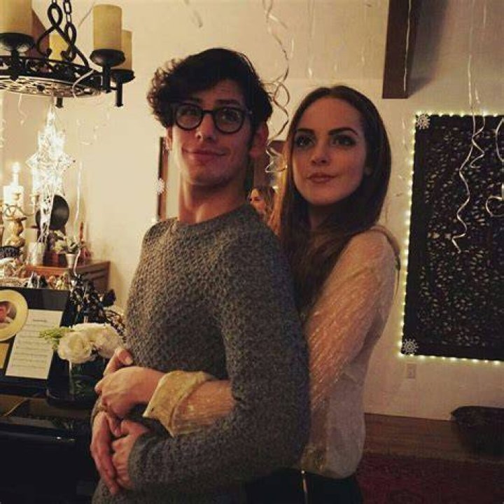 Matt Bennett with Elizabeth Gillies as seen in August 2016