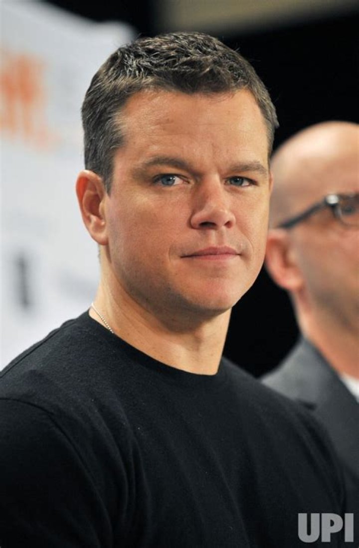 Matt Damon at the Toronto International Film Festival in September 2015