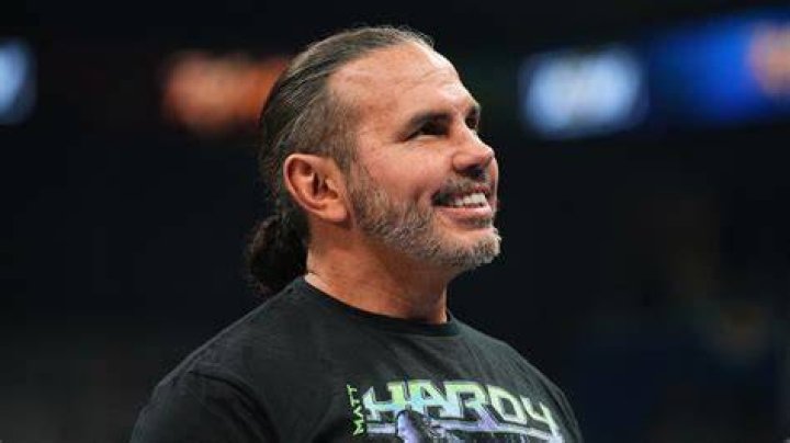 Matt Hardy before his match against MVP in May 2012