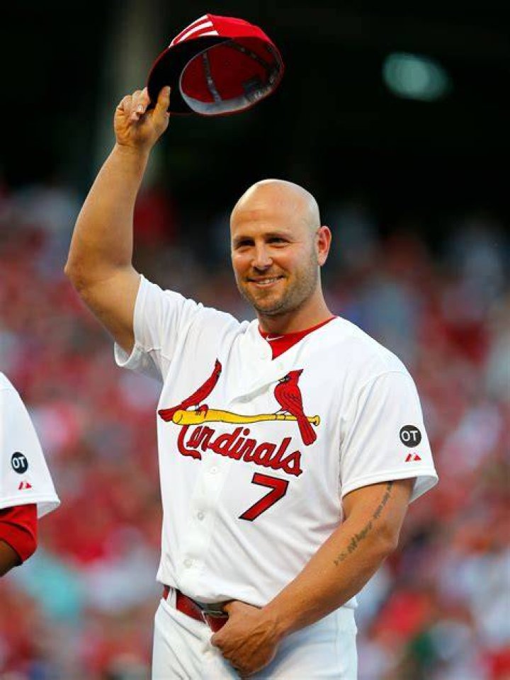 Matt Holliday as seen at bat as an all-star during Round 1 of the MLB Home Run Derby on July 11, 2011