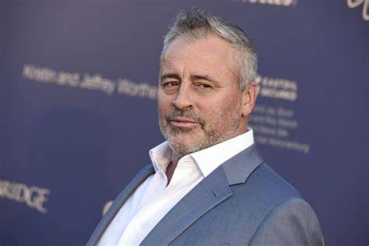 Matt LeBlanc visits the BBC Radio One Studios on April 27, 2015 in London England