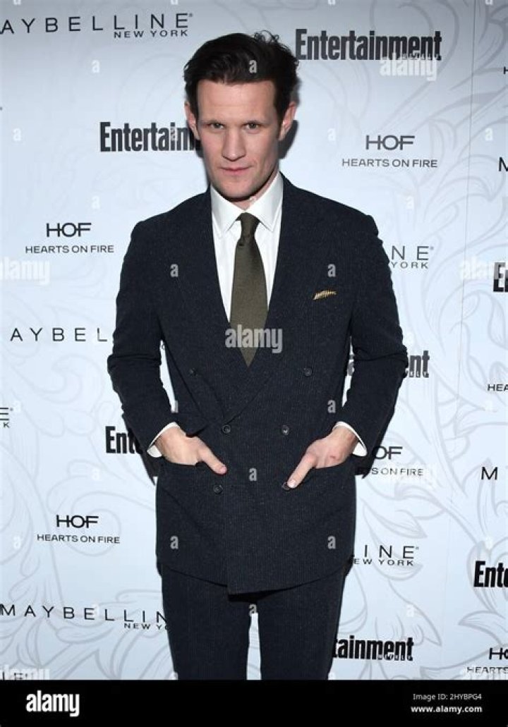 Matt Smith at the Entertainment Weekly Celebration of SAG Award Nominees in January 2017 in Los Angeles