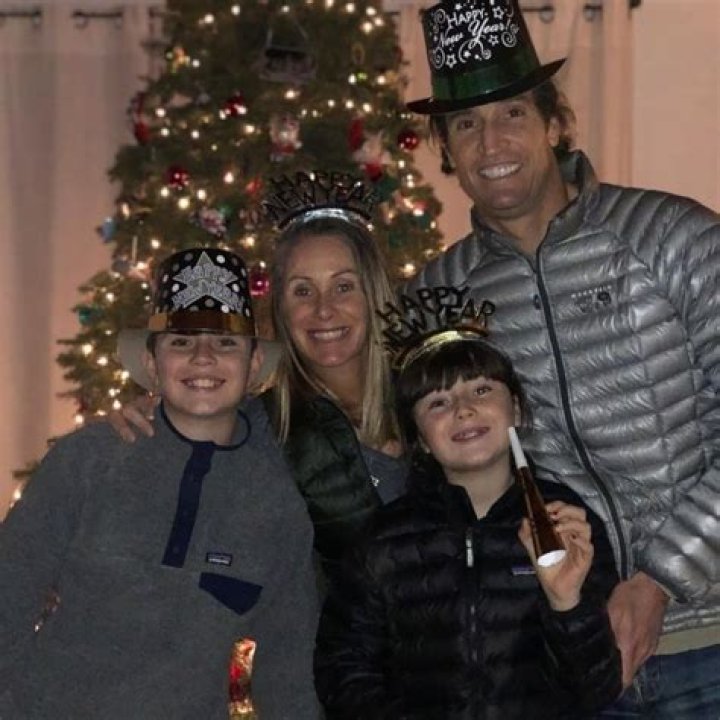 Matthew Del Negro enjoying family time in July 2019