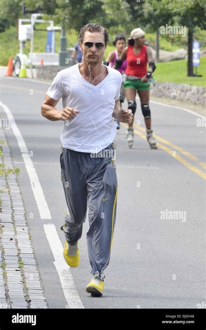 Matthew McConaughey running