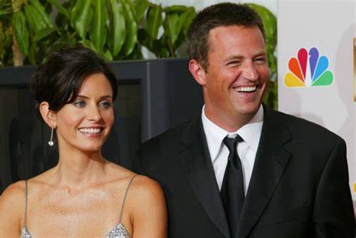 Matthew Perry and Courteney Cox
