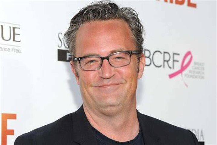 Matthew Perry arrives at the premiere of "Ride" at ArcLight Hollywood on April 28, 2015 in Hollywood California