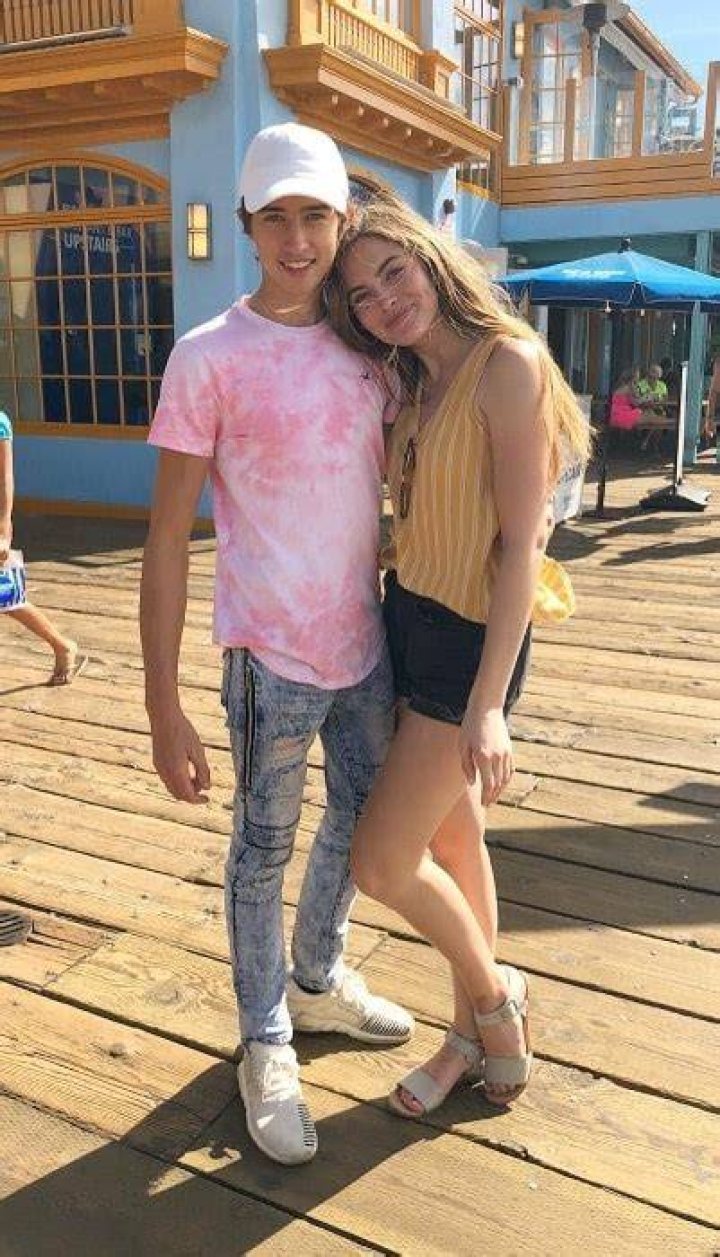 Maverick Baker as seen in a picture while enjoying a meal in May 2019