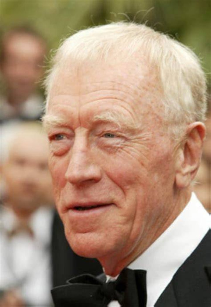 Max Von Sydow at the Donosti Award Press Conference in September 2005
