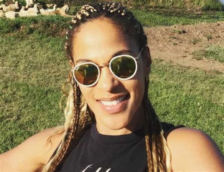 Megalyn Echikunwoke in a selfie in March 2018