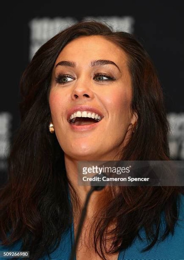 Megan Gale after being announced as Tourism New Zealand's celebrity ambassador in February 2016