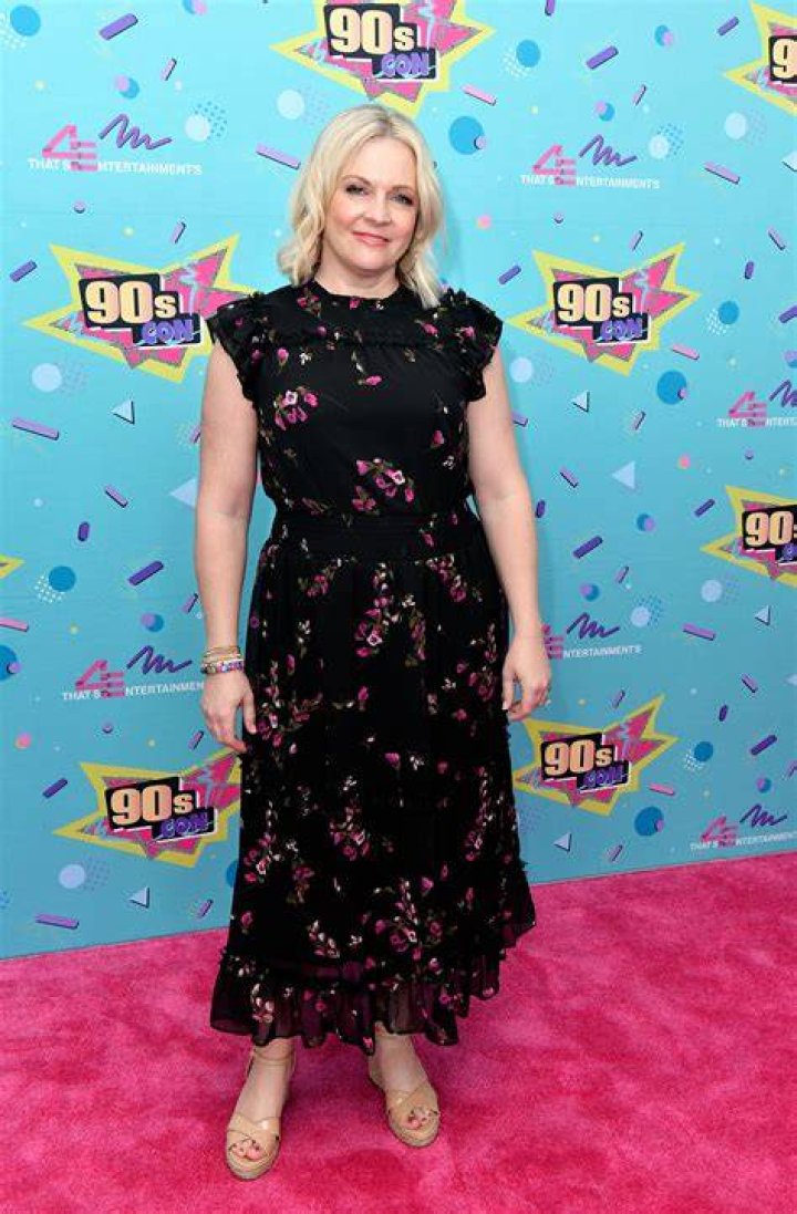 Melissa Joan Hart in her workout gear