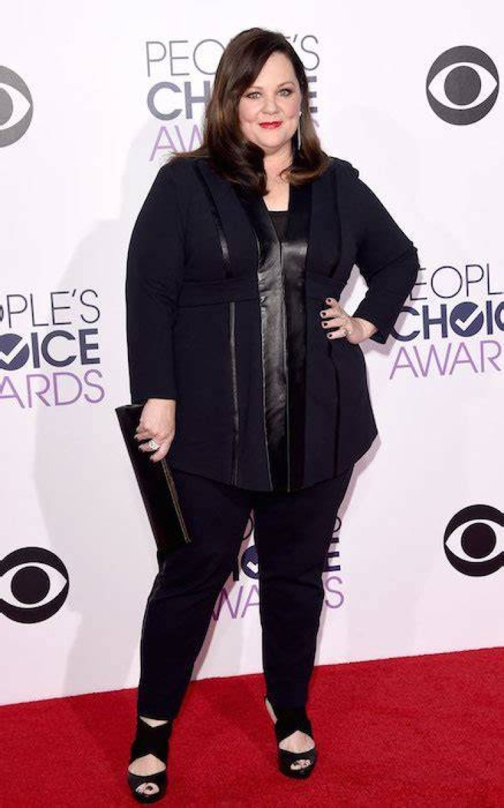 Melissa McCarthy attends the 2015 People's Choice Awards in Los Angeles, California.