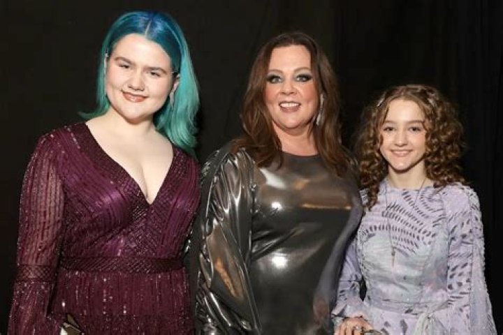 Melissa McCarthy with daughters