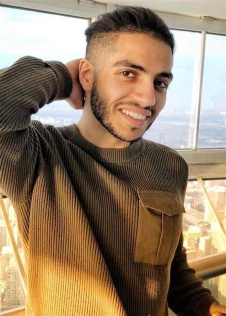 Mena Massoud in an Instagram selfie as seen in November 2018