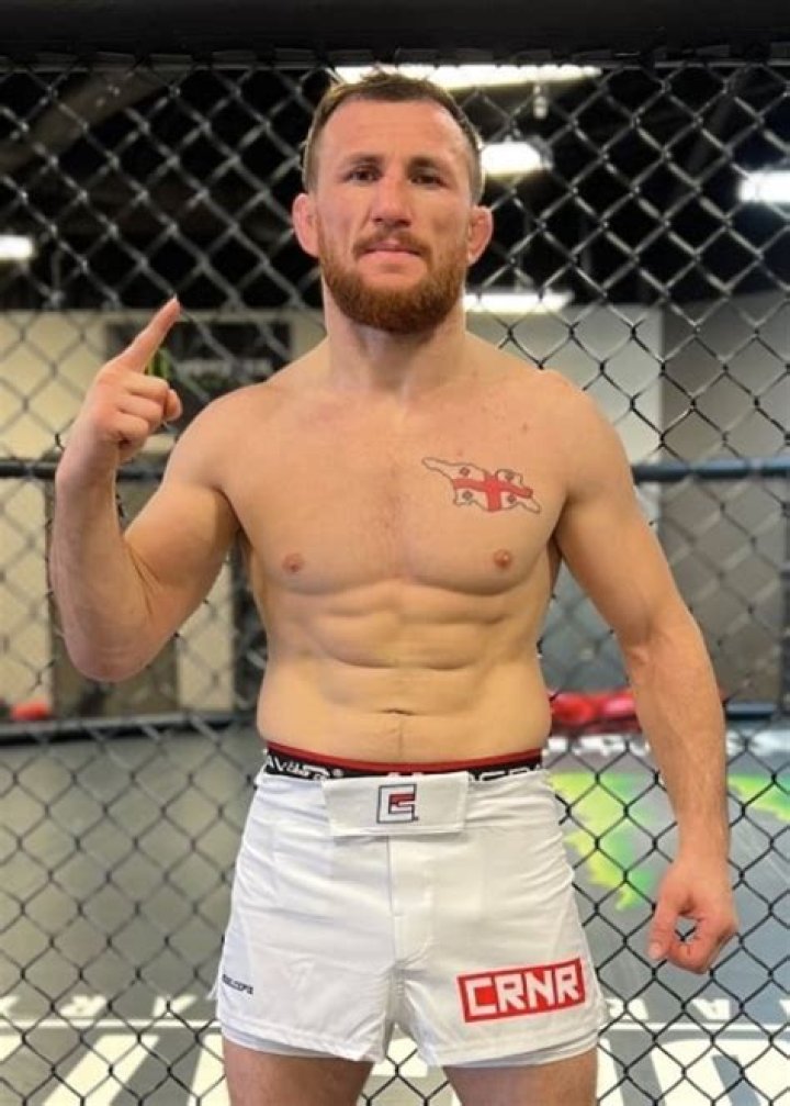Merab Dvalishvili as seen in an Instagram Post in February 2023