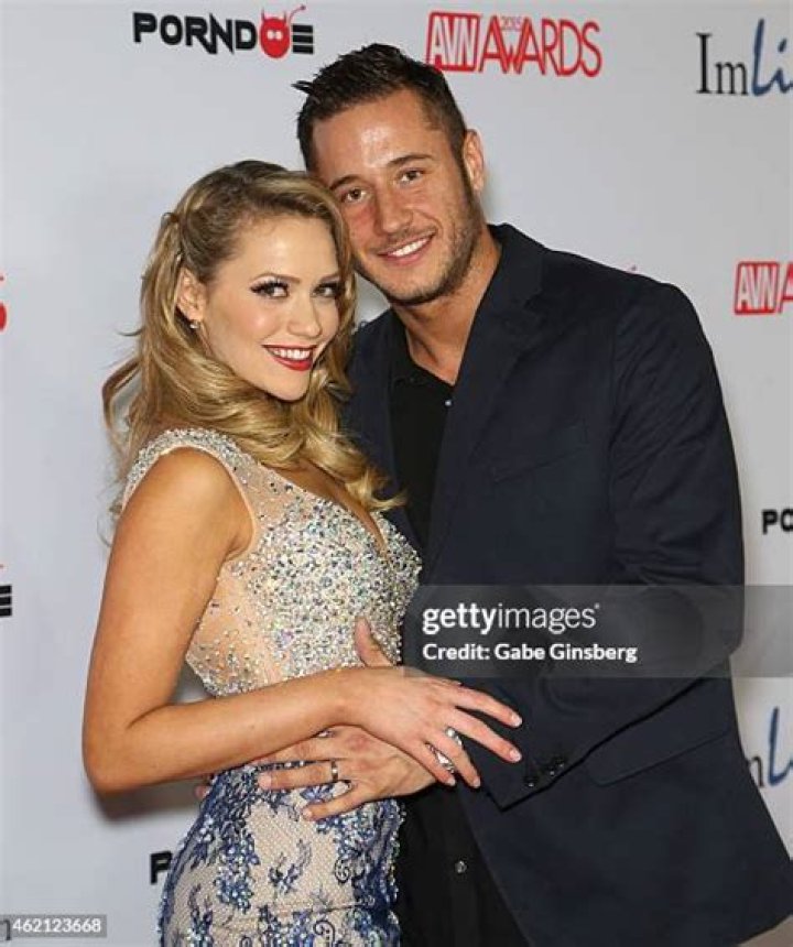 Mia Malkova and Danny Mountain at a football game between LA Galaxy and Manchester United in July 2017