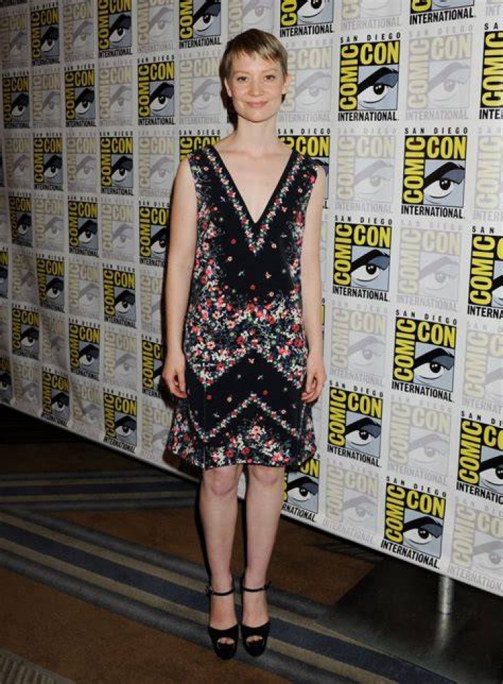 Mia Wasikowska at the San Diego Comic-Con International in 2015
