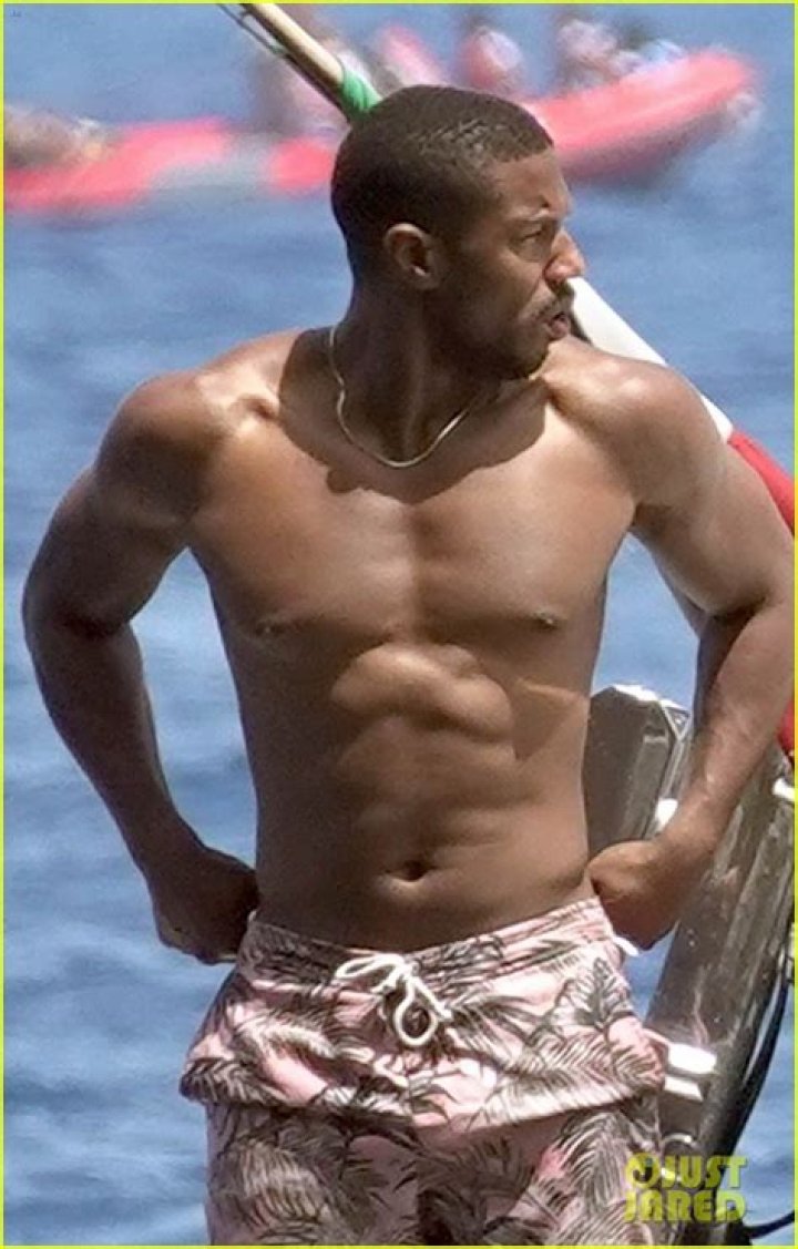 Michael B. Jordan shirtless body