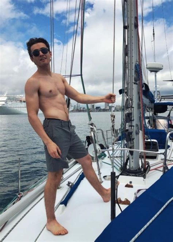 Michael Johnston having a great time in May 2019