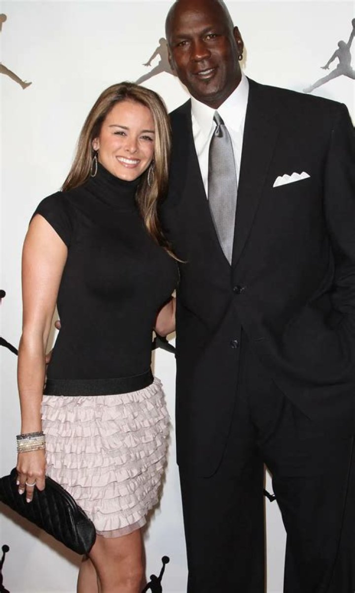 Michael Jordan with wife Yvette