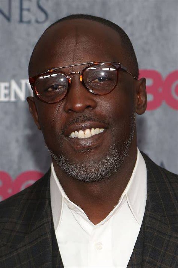Michael K. Williams at Harvard University for a November 8, 2010, panel discussion on 'The Wire'