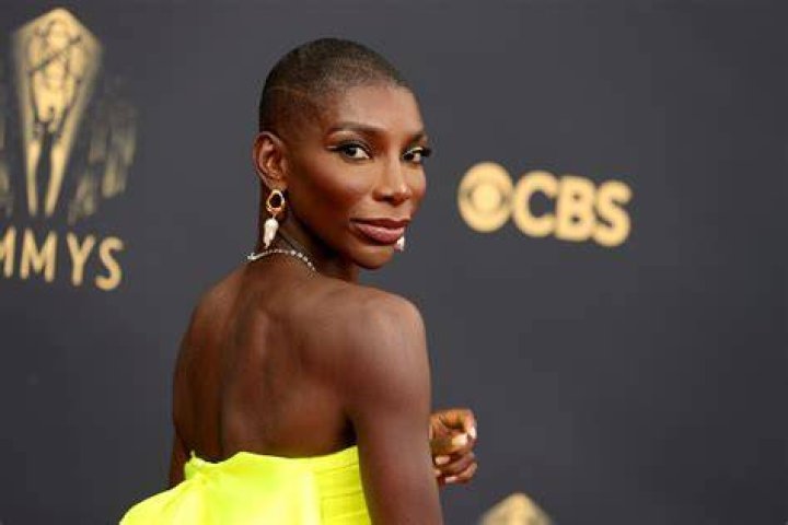 Michaela Coel in a picture that was taken in September 2020