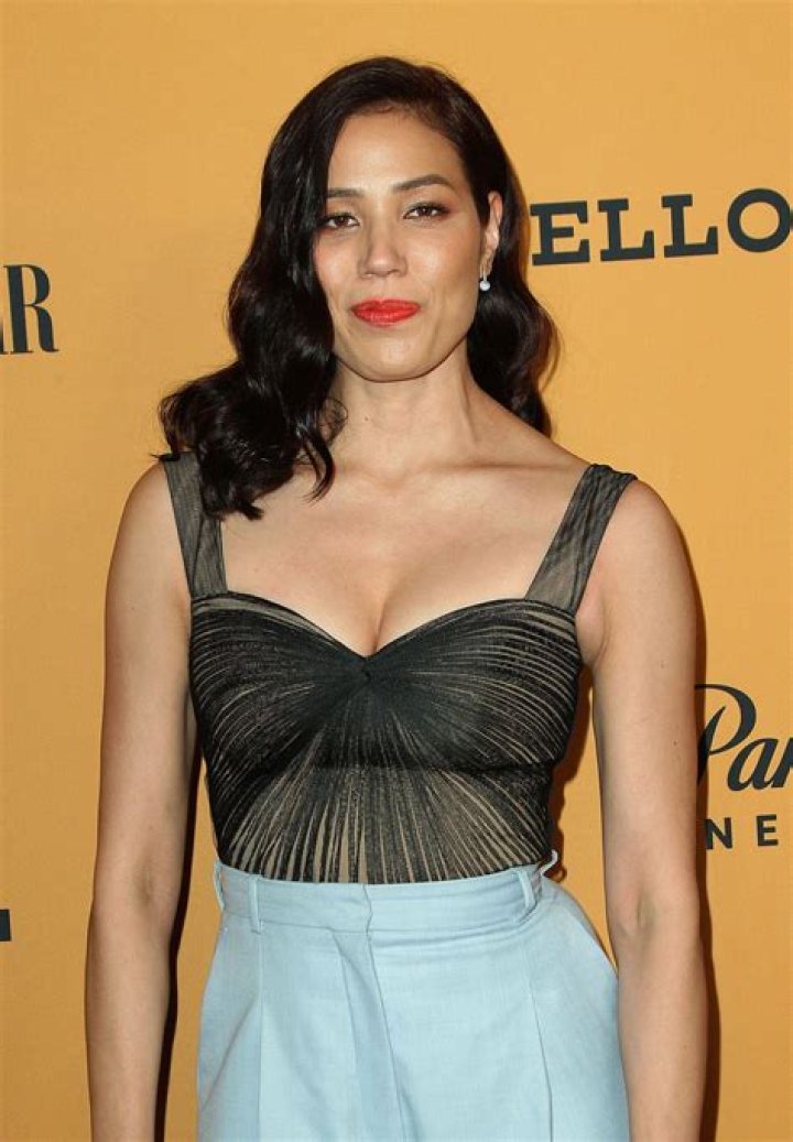 Michaela Conlin in May 2018 thinking she is blending in so well with her surroundings