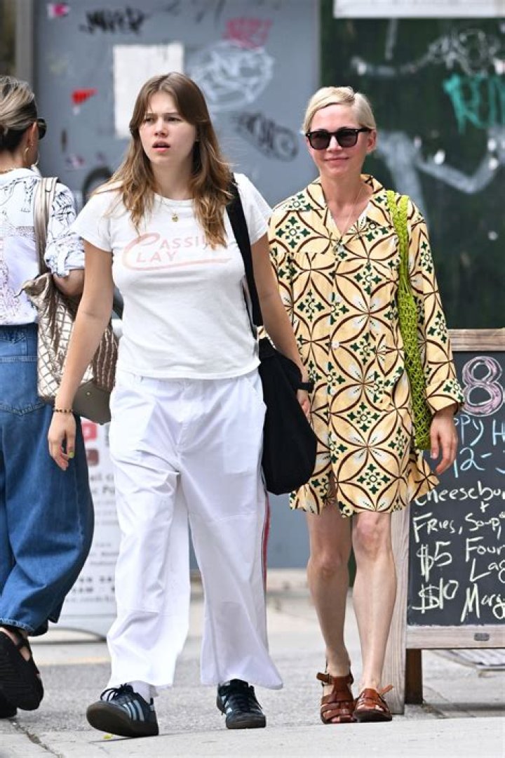 Michelle Williams and daughter Matilda