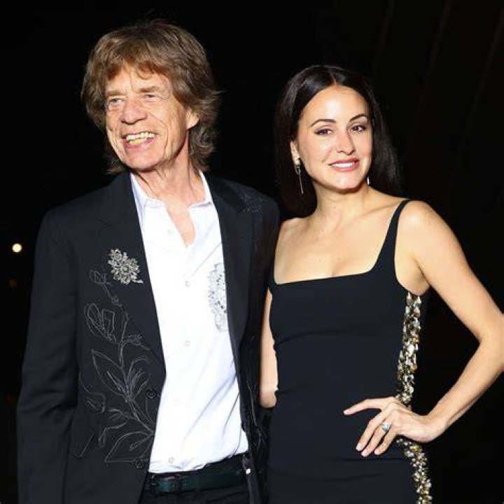 Mick Jagger with Melanie Hamrick