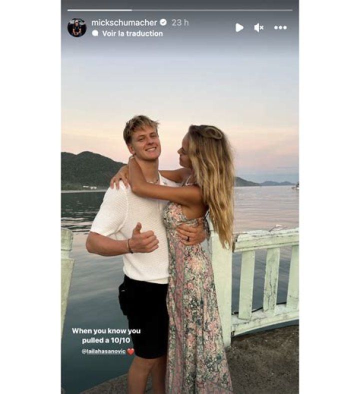 Mick Schumacher in an Instagram post as seen in October 2016