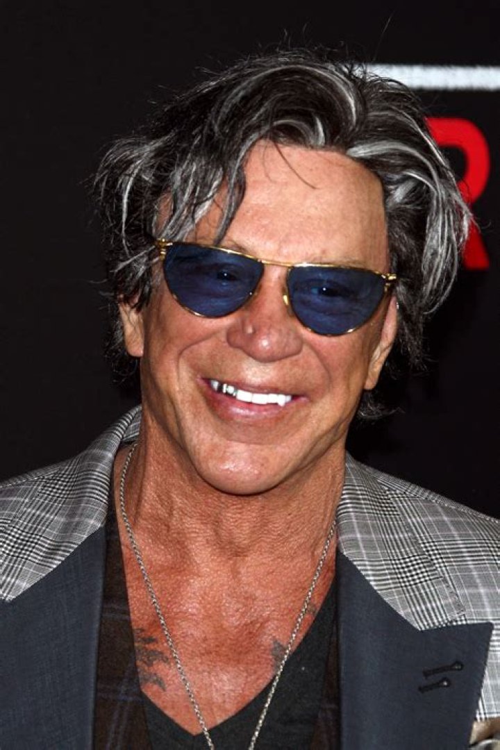 Mickey Rourke seen at the Cannes Festival in 2007