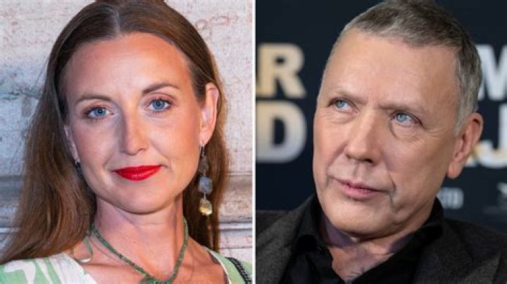 Mikael Persbrandt and Sanna Lundell as seen in January 2012