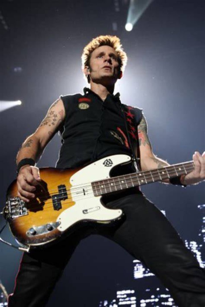Mike Dirnt of Green Day performing in Caracas Venezuela in 2010