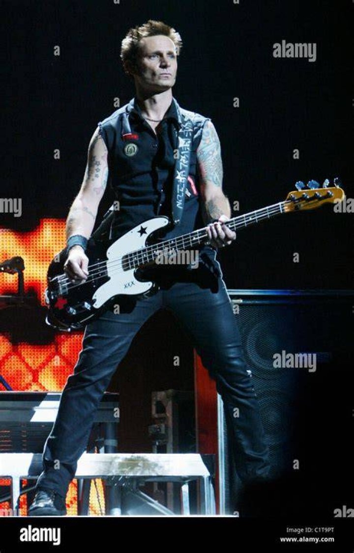 Mike Dirnt performing live at Oslo in 2017