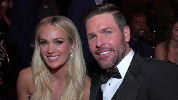 Mike Fisher and Carrie Underwood in June 2019