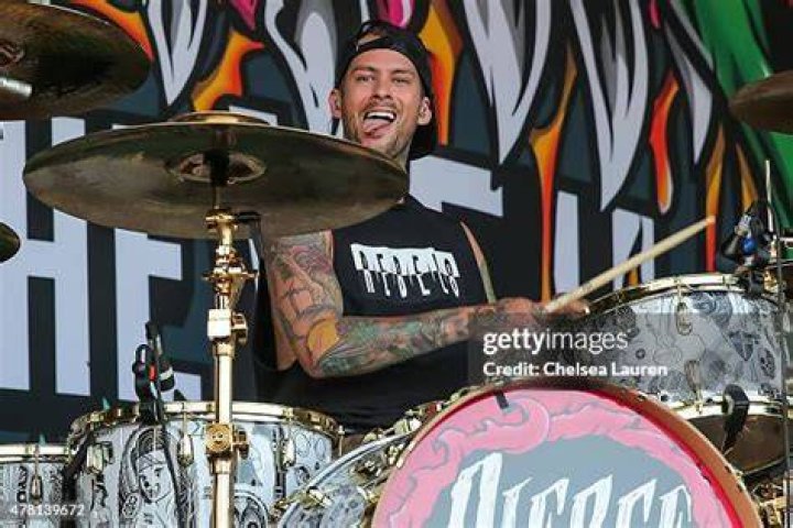 Mike Fuentes during the Warped Tour in 2018