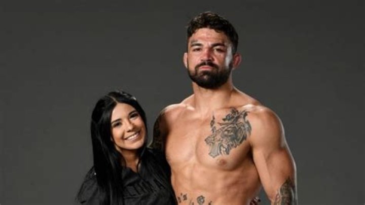 Mike Perry and Latory Gonzalez, as seen in January 2021