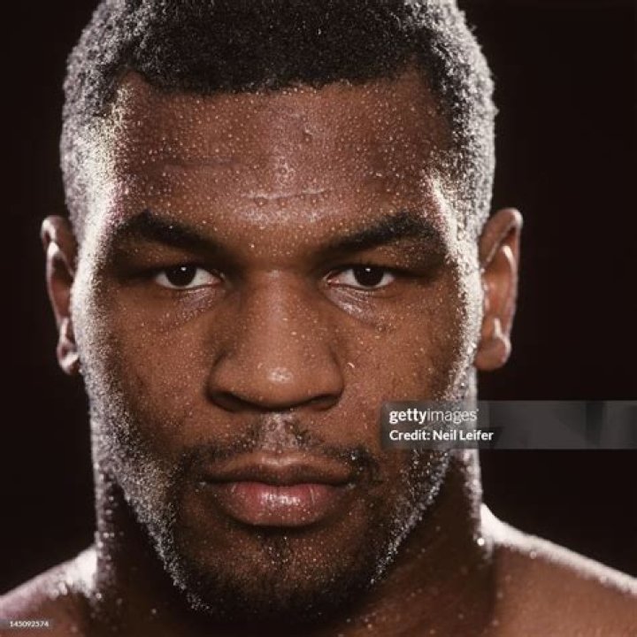 Mike Tyson face closeup