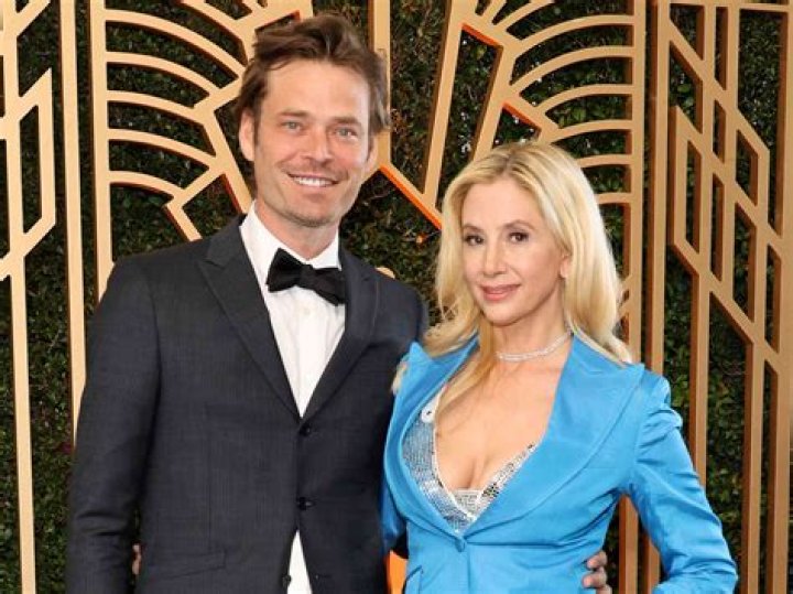 Mira Sorvino and Christopher Paul Backus as seen in January 2018