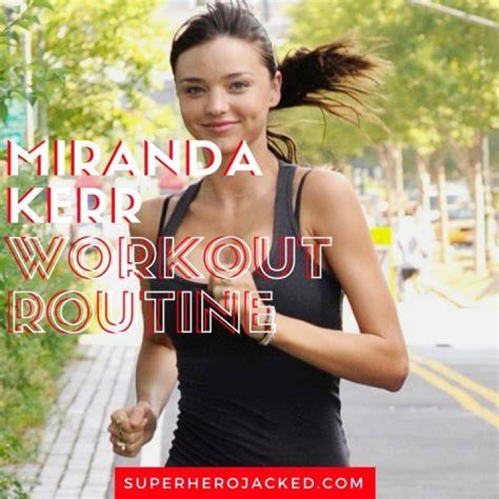 Miranda Kerr Workout Routine