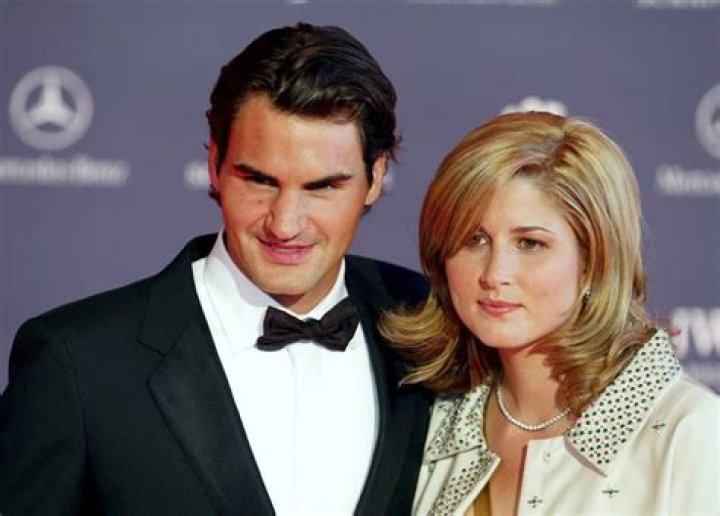 Mirka Federer and Roger Federer, as seen in September 2019