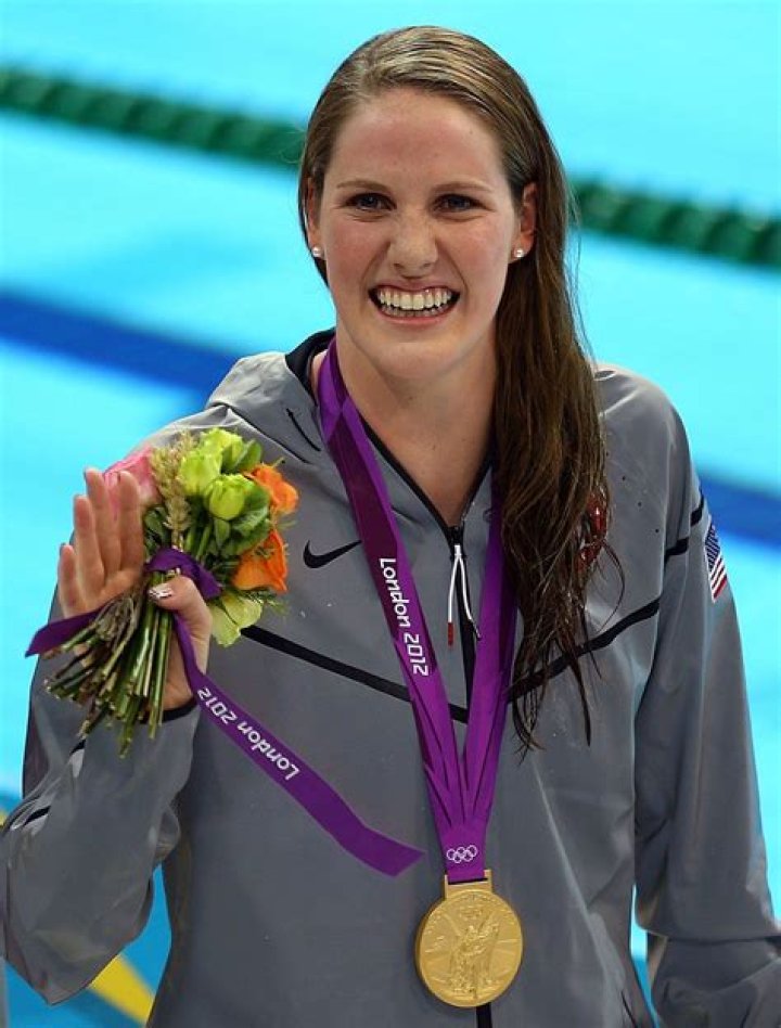Missy Franklin as seen in a picture taken at the Santa Clara Grand Prix in June 2013
