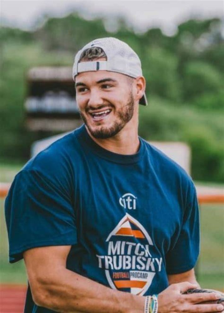 Mitch Trubisky as seen in an Instagram Post in November 2017