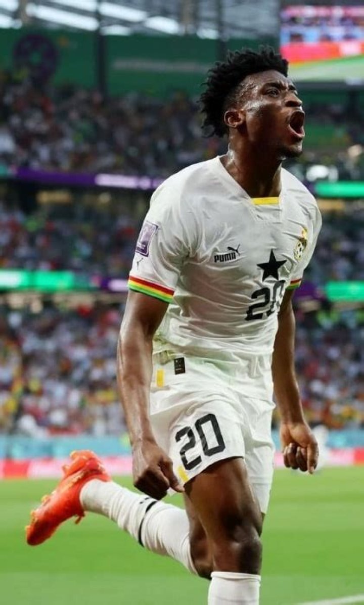 Mohammed Kudus as seen with Ajax in 2023